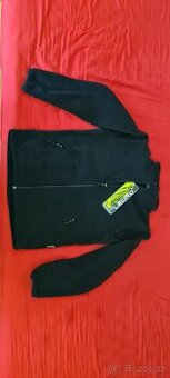 Fleecová mikina dětská Lewro - černá