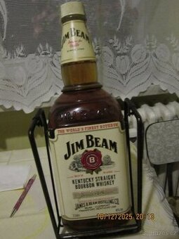 JIM BEAM BOURBON (KOLÉBKA) 40% 3,0L
