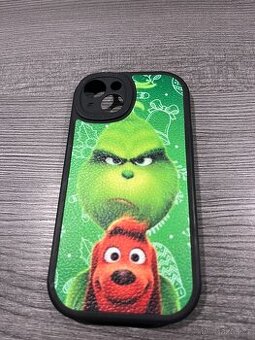 Vánoční kryt pro Apple iPhone 13 - Grinch