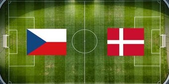 FOTBAL: Česko - Dánsko (2 vstupenky vedle sebe)