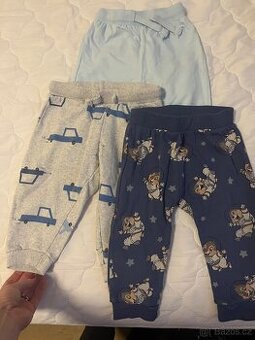 Tepláky Sinsay a Pepco - 9-12 měsíců