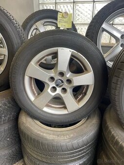 Alu kola R14 rozteč 5 x 100 mm + pneu 185/60 R14