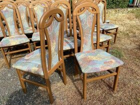 2kusy Rustikální čalouněné židle RESTAURAČNÍ