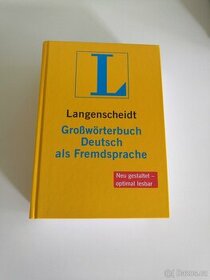 Německý výkladový slovník - Langenscheidt Großwörterbuch Deu - 1