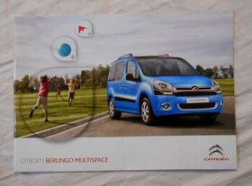 Reklamní prospekt Citroën Berlingo Multispace - 2013
