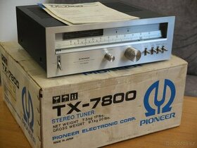 PIONEER TX-7800 Stereo tuner (1979-81)Top stav