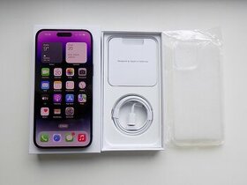 APPLE iPhone 14 Pro MAX 256GB Deep Purple-ZÁRUKA -TOP-100%ba