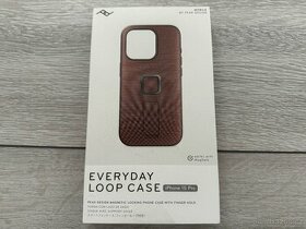 Peak Design Everyday Loop Case iPhone 15 Pro - Redwood