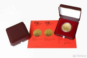 Vzácná zlatá mince - MOST VE STŘÍBŘE - BK (běžná kvalita)