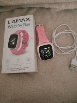 Dětské chytré hodinky Lamax WatchY4 Play Pink