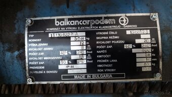 Kladkostroj Balcancar 5t