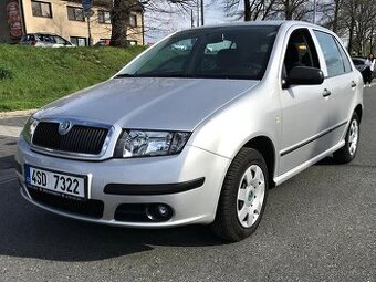 ŠKODA FABIA 1.4i 55W 09/2005 KLIMA, PŮVOD ČR, 190TKM