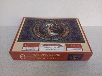 Adventní kalendář puzzle 1000