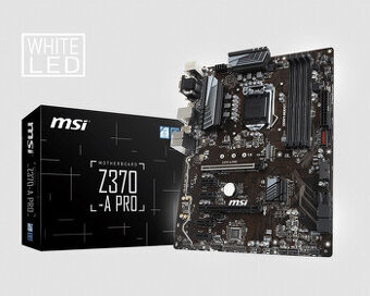 Herní deska MSI Z370-A PRO, socket 1151 / 8+9 gen. INTEL