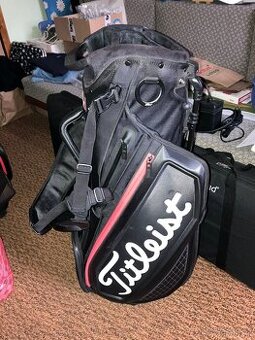 Titleist Tour Series Premium stand bag černá/červená