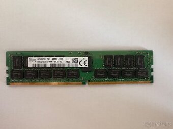 paměti RAM 32GB SK HYNIX 2Rx4 PC4-2666V-RB2-12 ECC REGISTRED
