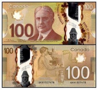 Kanada - 100 Dolarů bankovka, 2011, UNC