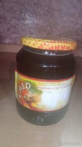 Včelí med 1kg 180kč.