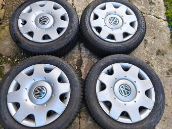 Zimní sada 5x112 r16 VW Škoda 205/55/16 8mm