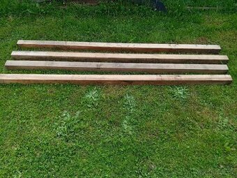Zánovní trámy ( hranoly) 70x70 x 2300 mm /4 kusy