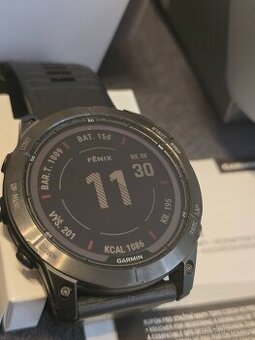 Garmin Fenix 7X PRO Sapphire Solar Gray DLC Titanium / Black