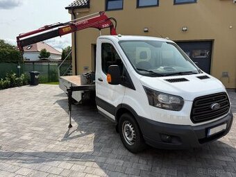 FORD TRANSIT VALNÍK S HYDRAULICKOU RUKOU 2055KG DO 3,5T ČR