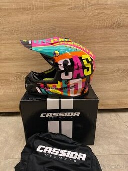 Dětská helma na motorku Cassida Cross Cup Sonic, vel. XXL