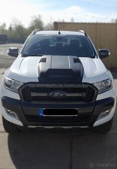Nádech Ford Ranger, plastové sání kapoty na Ford Ranger