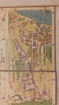 Stará mapa Prahy