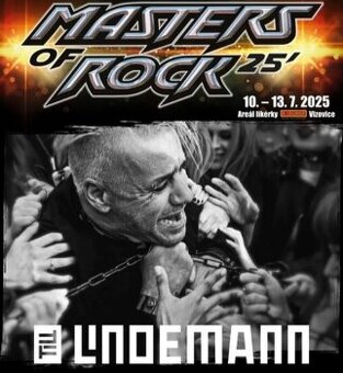 MASTERS OF ROCK VIZOVICE - (2 PERMANENTKY).