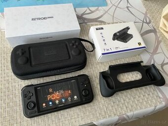Retroid Pocket 4 PRO + 256 GB + dock 7-in-1 + grip