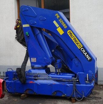 Výkonná hydraulická ruka PALFINGER PK 32080 D, rádio, ...