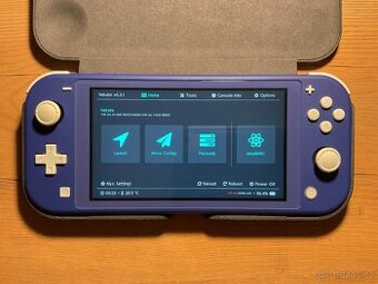 Hacknutý Nintendo Switch Lite (Modchip, Android, Linux)