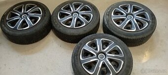 Plechové disky se zimními pneu 505/55, R16, Peugeot 308