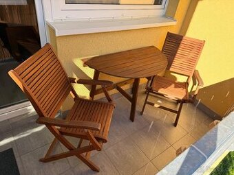 Zahradní nábytek na balkón