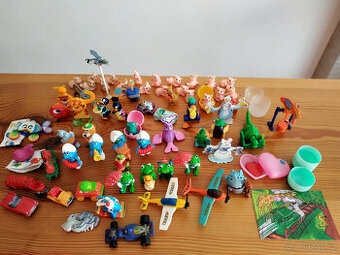 Retro figurky z Kinder vajíčka