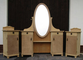 Toaletka + noční stolky