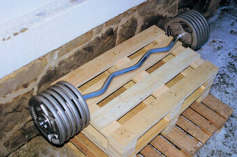 EZ činka 67,5kg (s úchopy)