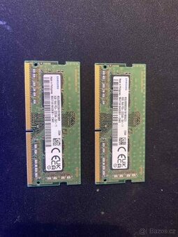 Paměti 16GB (2x 8GB) - Samsung PC4-3200AA, 2x8GB DDR4