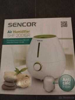 Zvlhčovač vzduchu Sencor, nevyužitý, v originál krabici