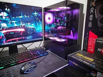 🔥 Herní PC Ryzen 5|RX5700XT|16GB|1TB SSD|WiFi|ARGB