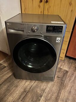 🔹 Luxusní nerezová pračka LG – 9 kg | Top stav Plně funkční
