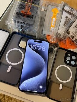 Apple iPhone 15 pro Max 256gb modrá