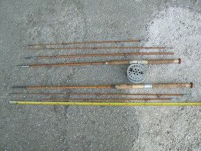 Bambusové pruty+naviják