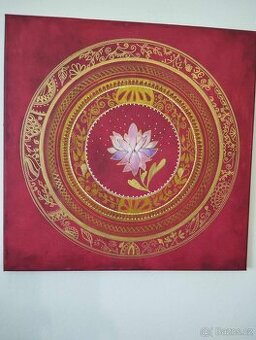 Mandala lotosový květ / na objednávku