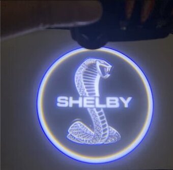 Svítící LED logo do dveří SHELBY