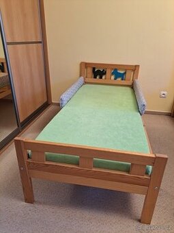 Dětská postel Ikea Kritter včetně vybavení - 1