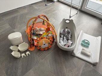 Krásná vanicka Bo Jungle s podložkou na koupání simply good