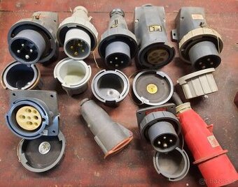 Zásuvky/vidlice 380V