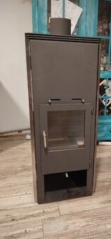 Nová desingová krbová kamna s výměníkem Eco Elegant